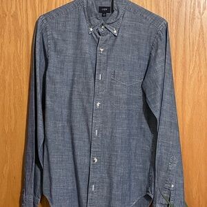 Men’s J. Crew Factory Blue Button-Down Shirt